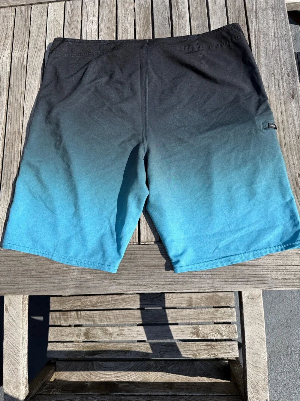 O’Neill Men's Blue Ombre Swim Trunks